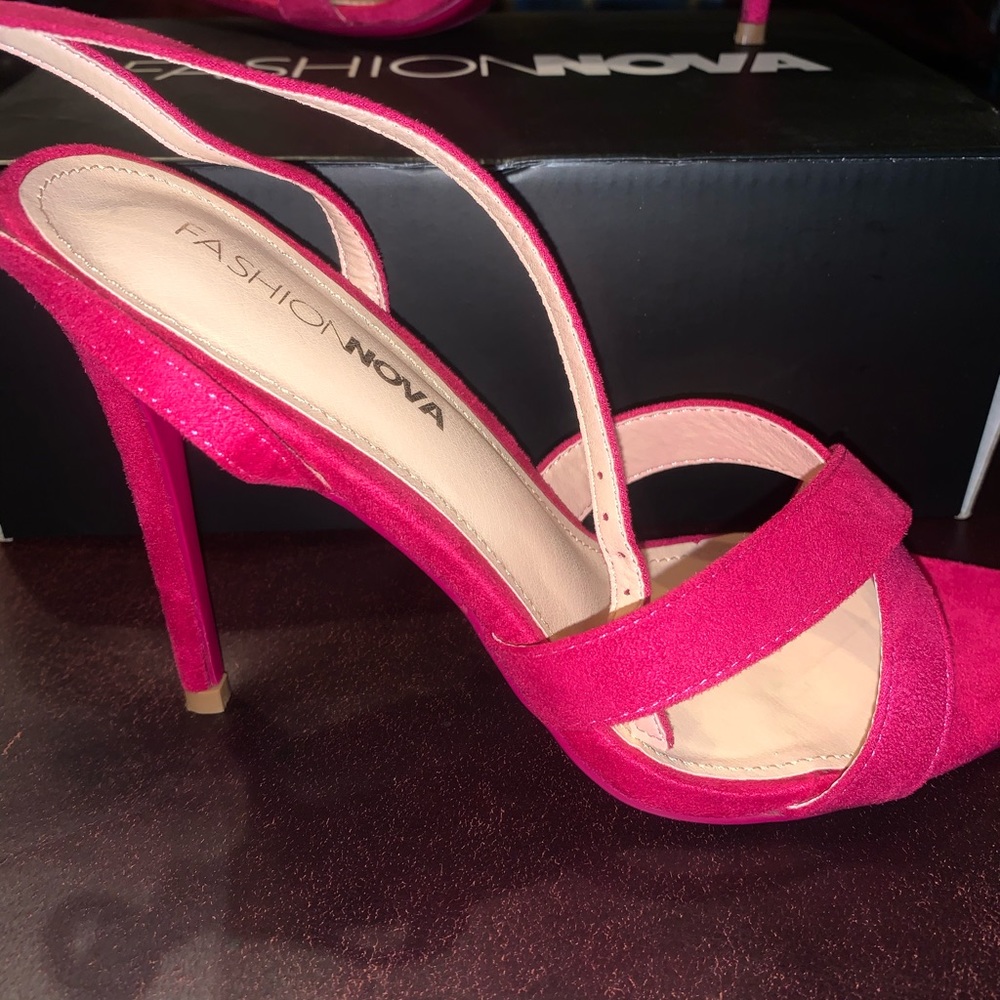 Pink stiletto heel - Picture 3 of 4